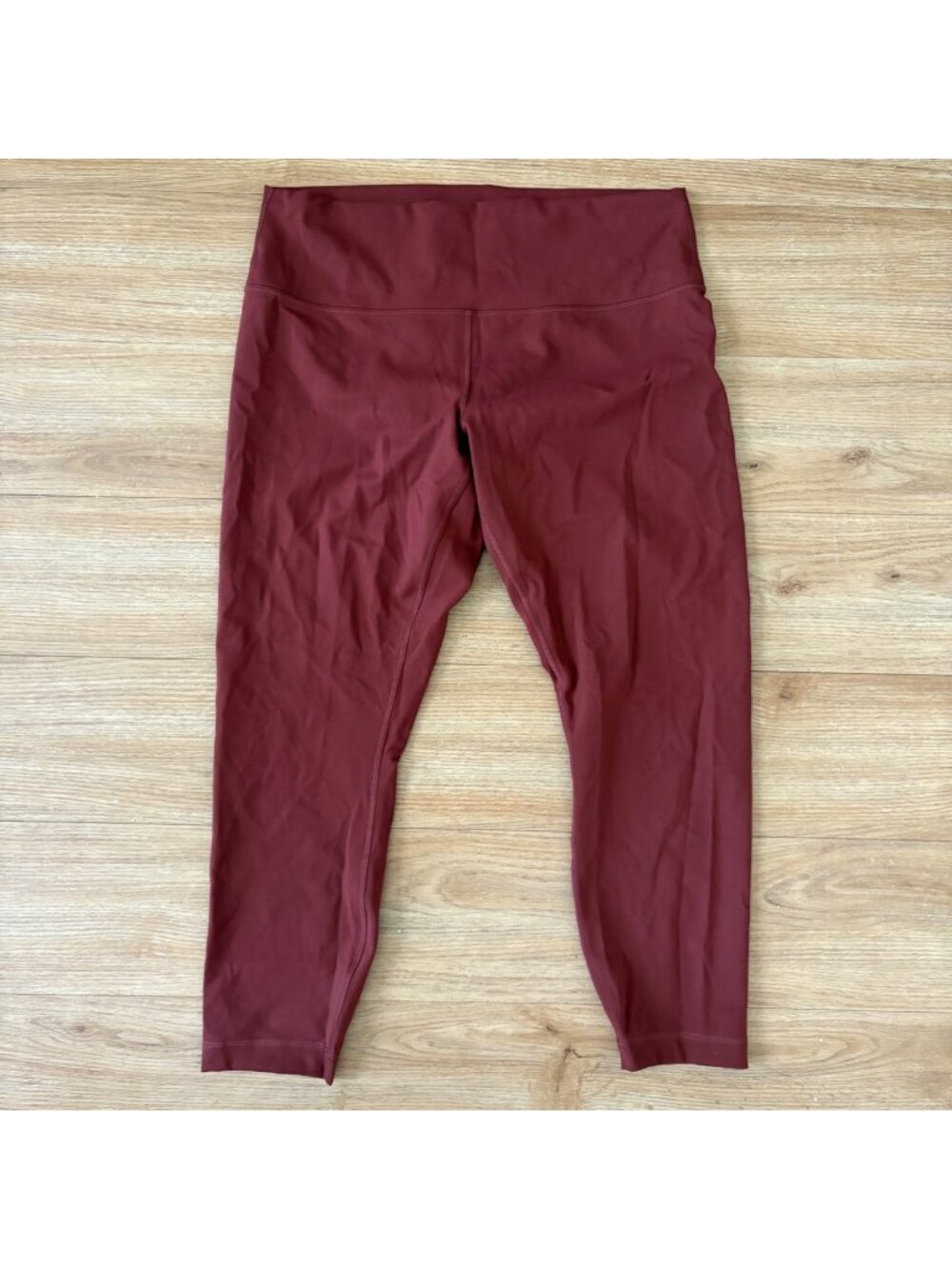 Lululemon Athletic Wunder Train HR Tight Yoga Pants 25” Terracotta Size 16